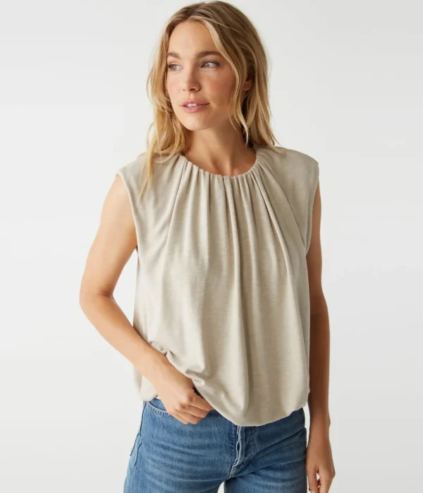 Michael Stars Cindy Bubble Top- Tops, Blouses & Shirts | T-Shirts