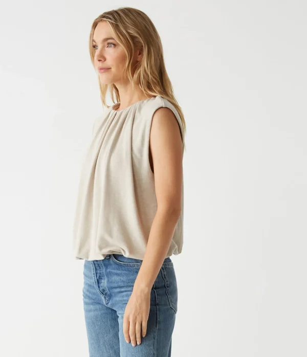 Michael Stars Cindy Bubble Top- Tops, Blouses & Shirts | T-Shirts