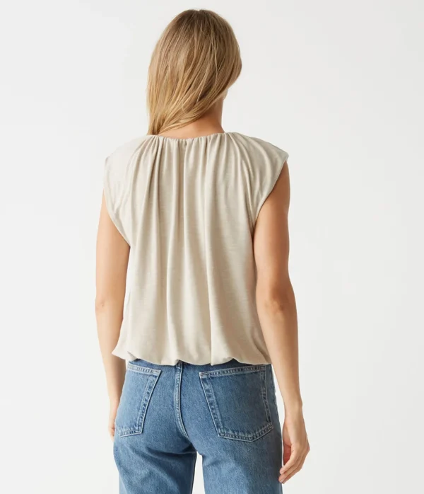 Michael Stars Cindy Bubble Top- Tops, Blouses & Shirts | T-Shirts