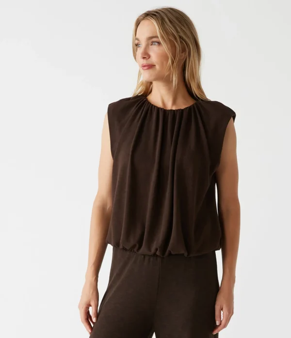 Michael Stars Cindy Bubble Top- Tops, Blouses & Shirts | T-Shirts