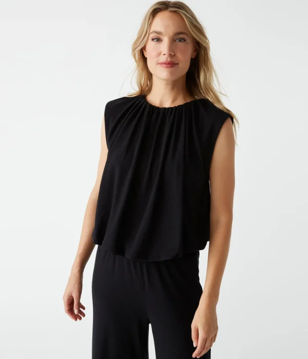Michael Stars Cindy Bubble Top- Tops, Blouses & Shirts | T-Shirts