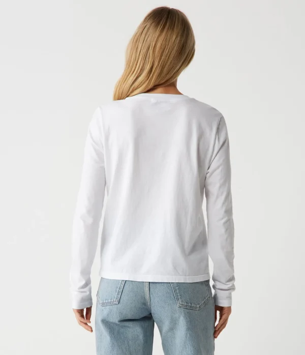 Michael Stars Clarissa Long Sleeve Tee- T-Shirts | Daily T-Shirts