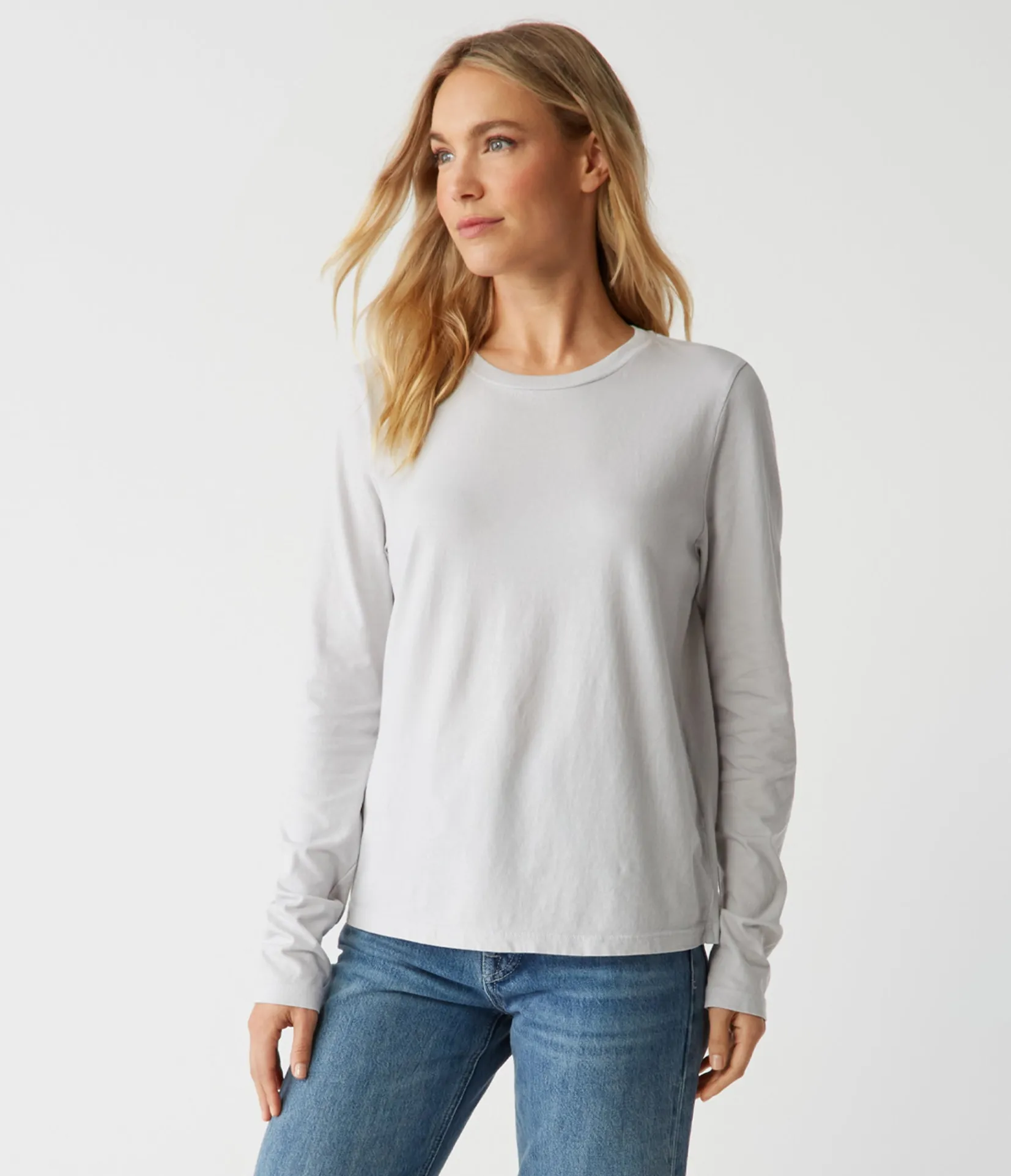 clarissa_long_sleeve_tee_6.webp Michael Stars Clarissa Long Sleeve Tee- T-Shirts | Daily T-Shirts