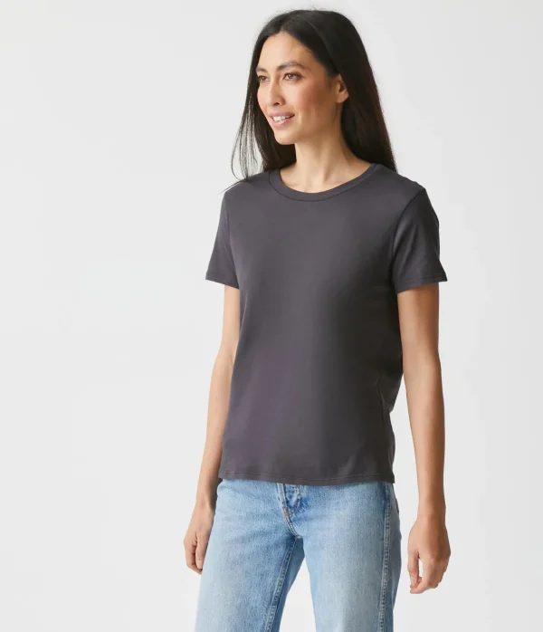 Michael Stars Colleen Crew Neck Tee- T-Shirts