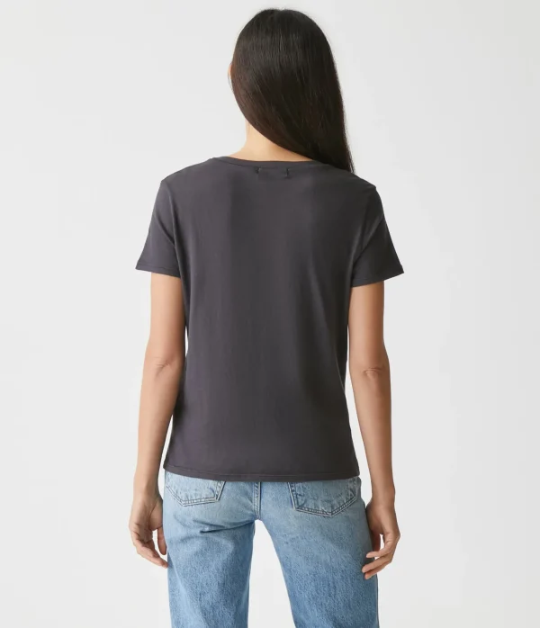 Michael Stars Colleen Crew Neck Tee- T-Shirts