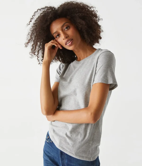 Michael Stars Colleen Crew Neck Tee- T-Shirts