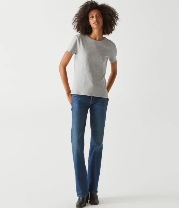 Michael Stars Colleen Crew Neck Tee- T-Shirts