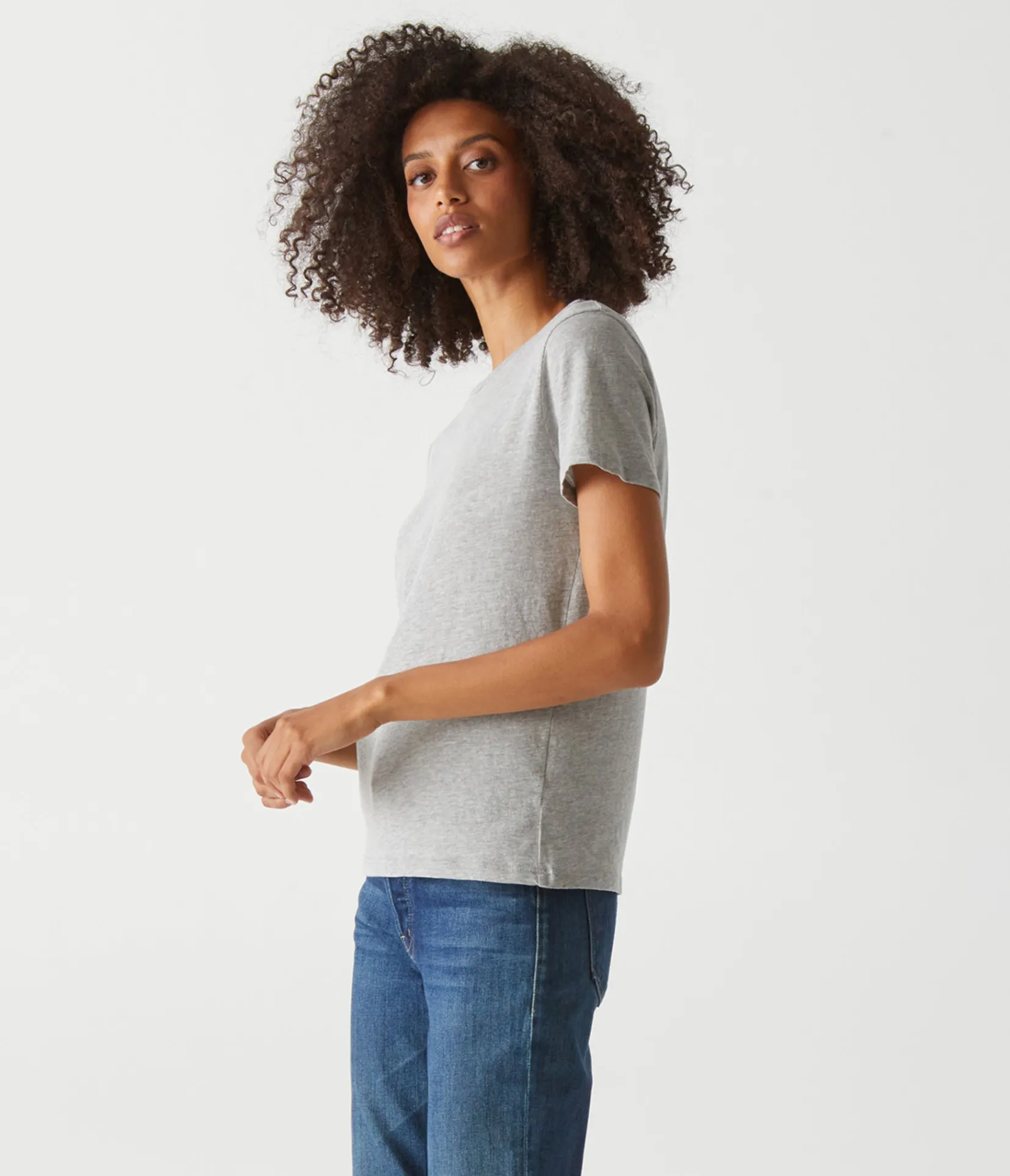 colleen_crew_neck_tee_14.webp Michael Stars Colleen Crew Neck Tee- T-Shirts