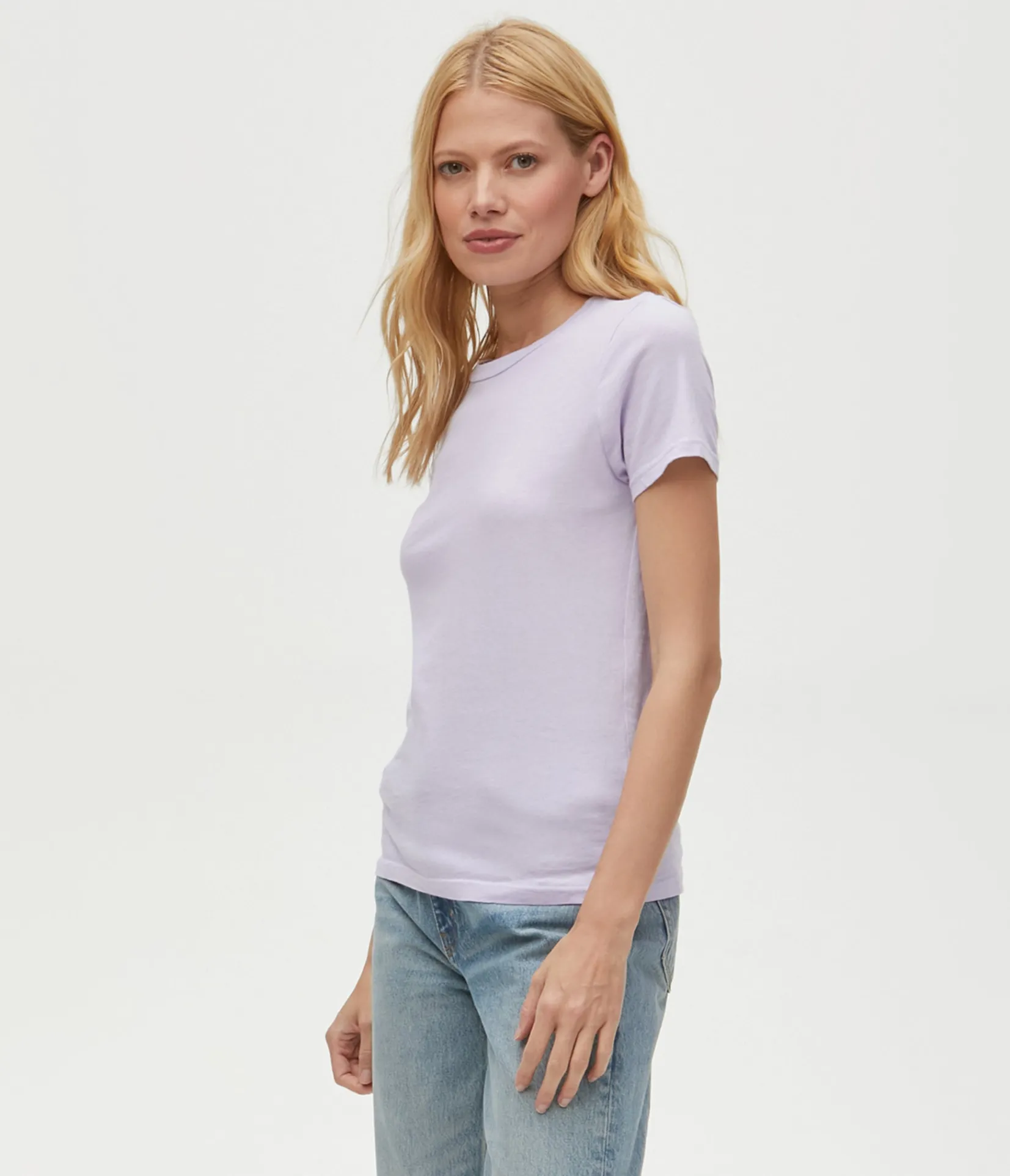 colleen_crew_neck_tee_18.webp Michael Stars Colleen Crew Neck Tee- T-Shirts