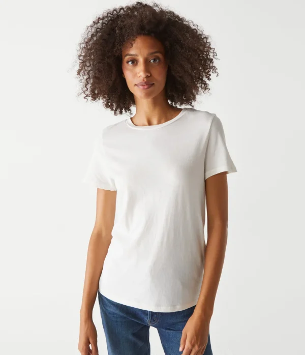 Michael Stars Colleen Crew Neck Tee- T-Shirts