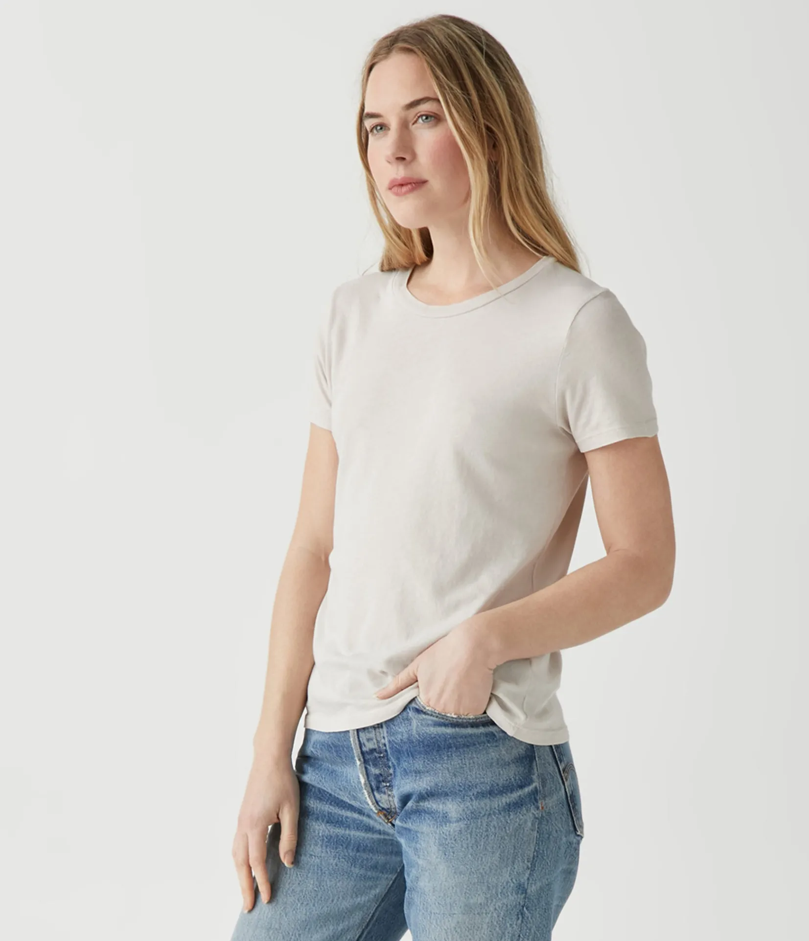 colleen_crew_neck_tee_26.webp Michael Stars Colleen Crew Neck Tee- T-Shirts