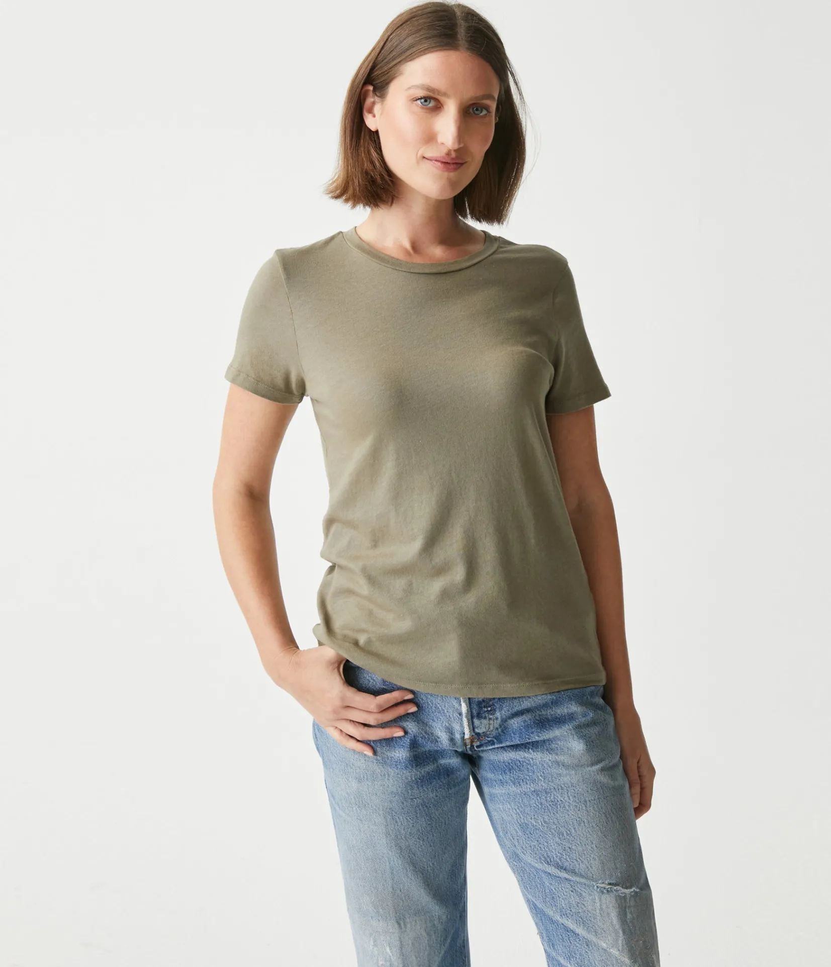 colleen_crew_neck_tee_32.webp Michael Stars Colleen Crew Neck Tee- T-Shirts