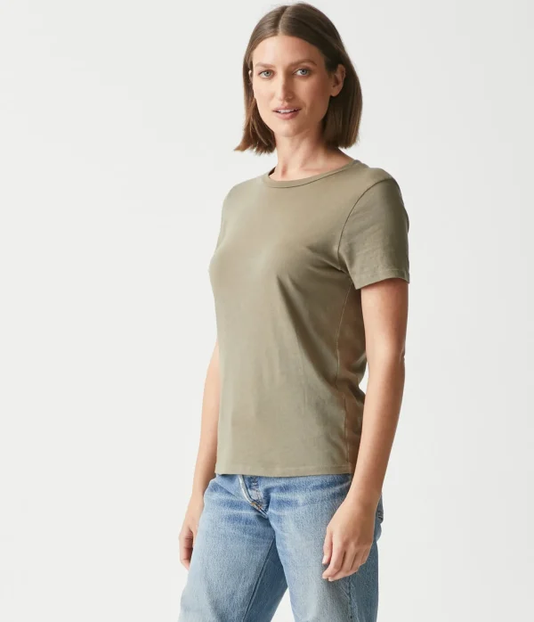 Michael Stars Colleen Crew Neck Tee- T-Shirts
