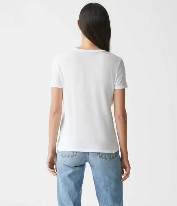 Michael Stars Colleen Crew Neck Tee- T-Shirts