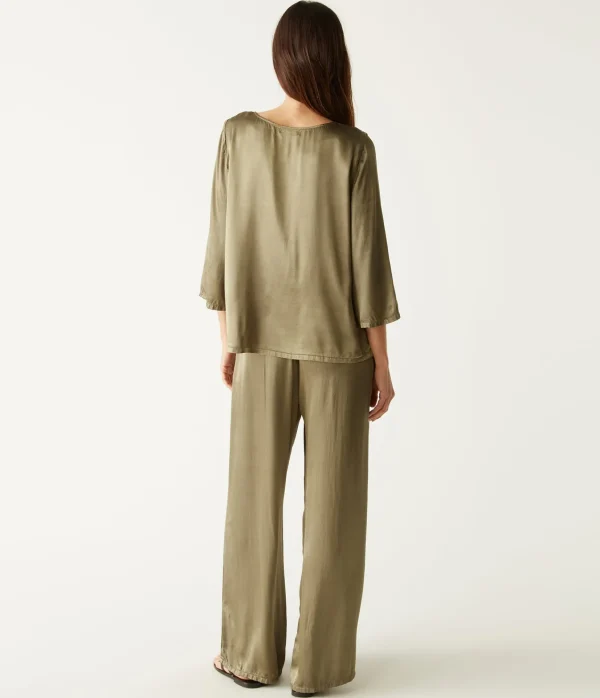 Michael Stars Cyrus Satin Pant- Pants, Shorts & Skirts