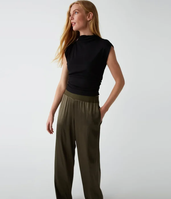 Michael Stars Cyrus Satin Pant- Pants, Shorts & Skirts