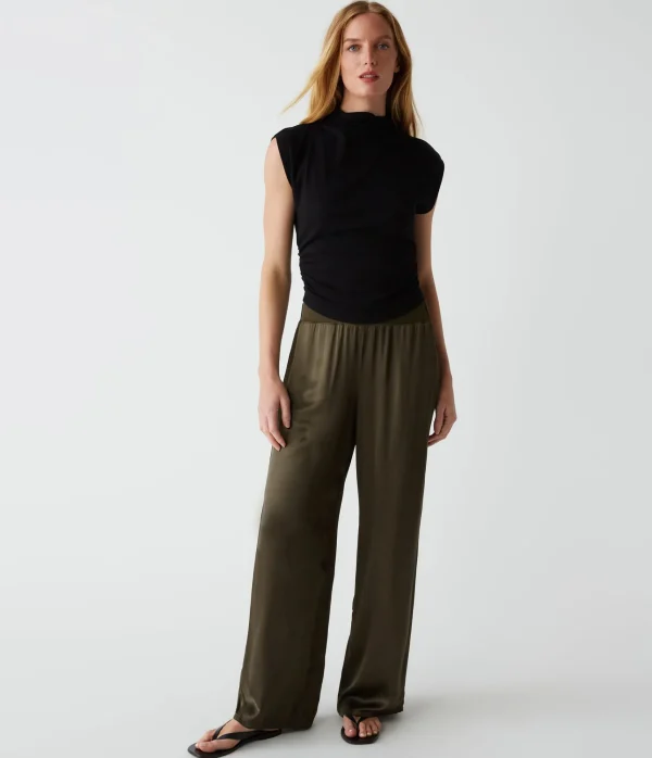 Michael Stars Cyrus Satin Pant- Pants, Shorts & Skirts