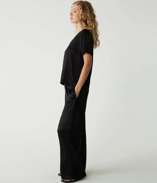 Michael Stars Cyrus Satin Pant- Pants, Shorts & Skirts