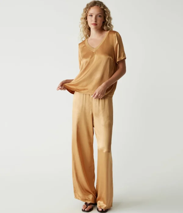 Michael Stars Cyrus Satin Pant- Pants, Shorts & Skirts