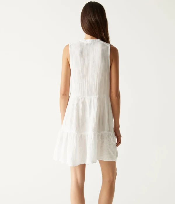 Michael Stars Daisy Gauze Dress- Dresses | Knee Length Dresses