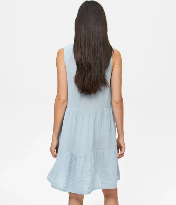 Michael Stars Daisy Gauze Dress- Dresses | Knee Length Dresses