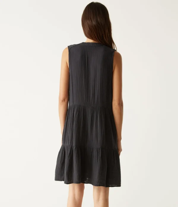 Michael Stars Daisy Gauze Dress- Dresses | Knee Length Dresses