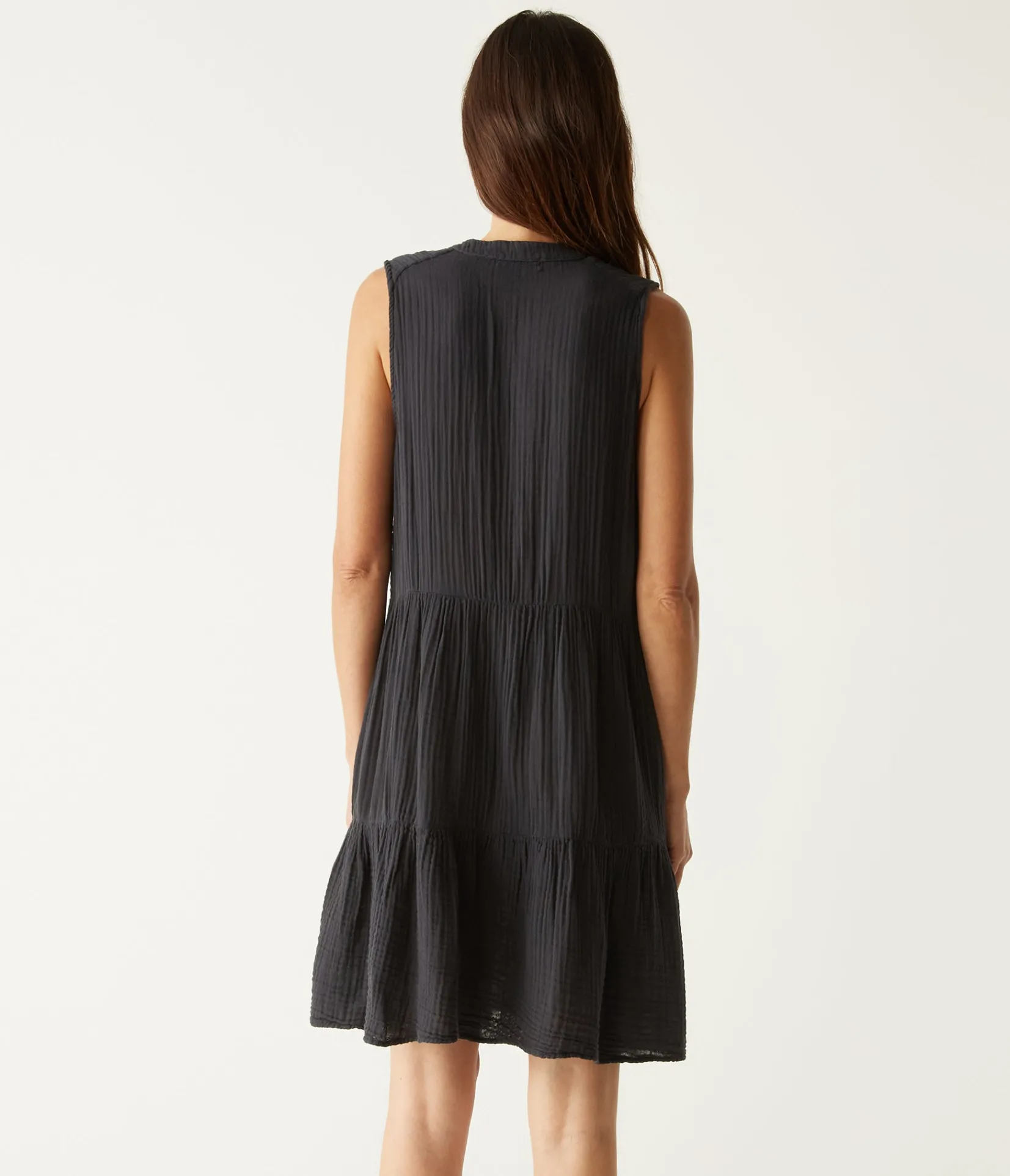 daisy_gauze_dress_84.webp Michael Stars Daisy Gauze Dress- Dresses | Knee Length Dresses