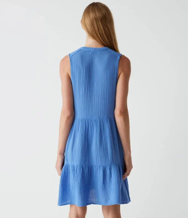 Michael Stars Daisy Gauze Dress- Dresses | Knee Length Dresses