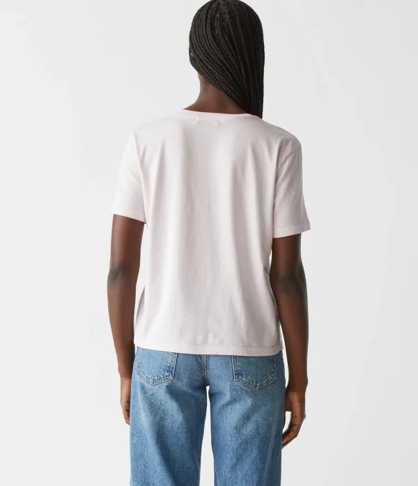 Michael Stars Daria V-Neck Tee- T-Shirts | Daily T-Shirts