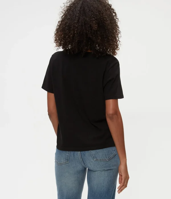 Michael Stars Daria V-Neck Tee- T-Shirts | Daily T-Shirts