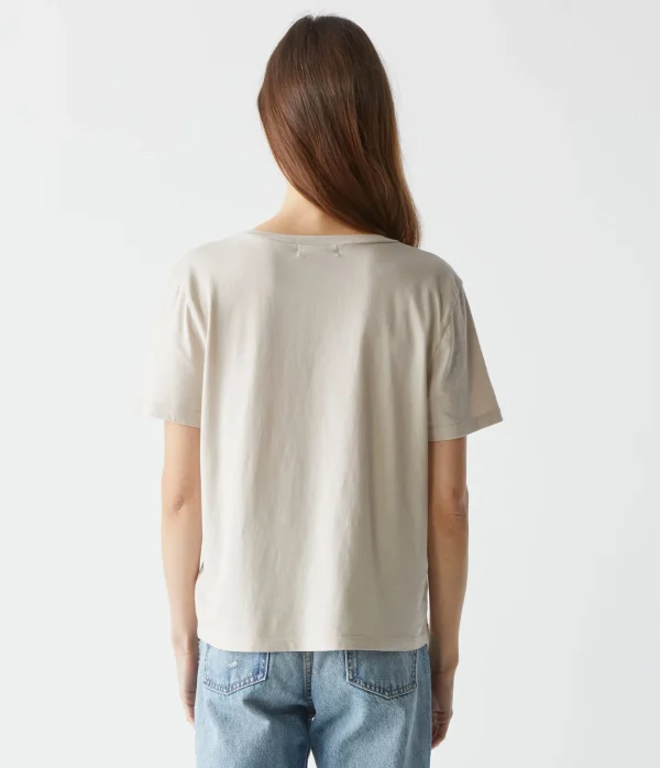 Michael Stars Daria V-Neck Tee- T-Shirts | Daily T-Shirts