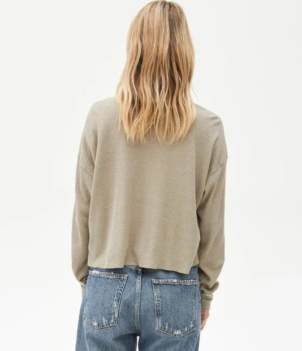 Michael Stars Delia Thermal Tee- T-Shirts | Loungewear