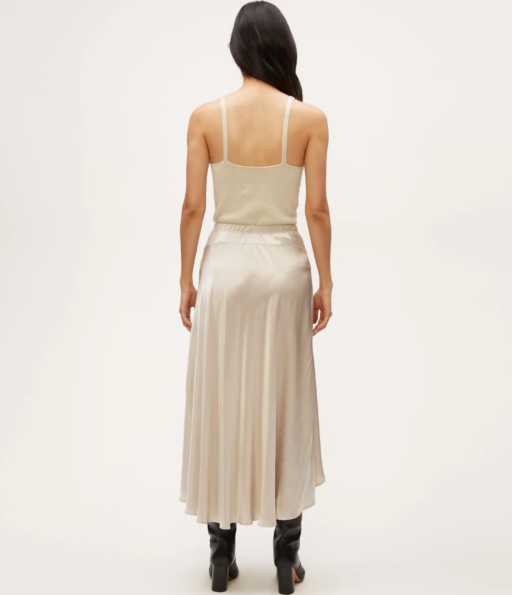 desi_asymmetrical_satin_skirt_9.webp Michael Stars Desi Asymmetrical Satin Skirt- Pants, Shorts & Skirts