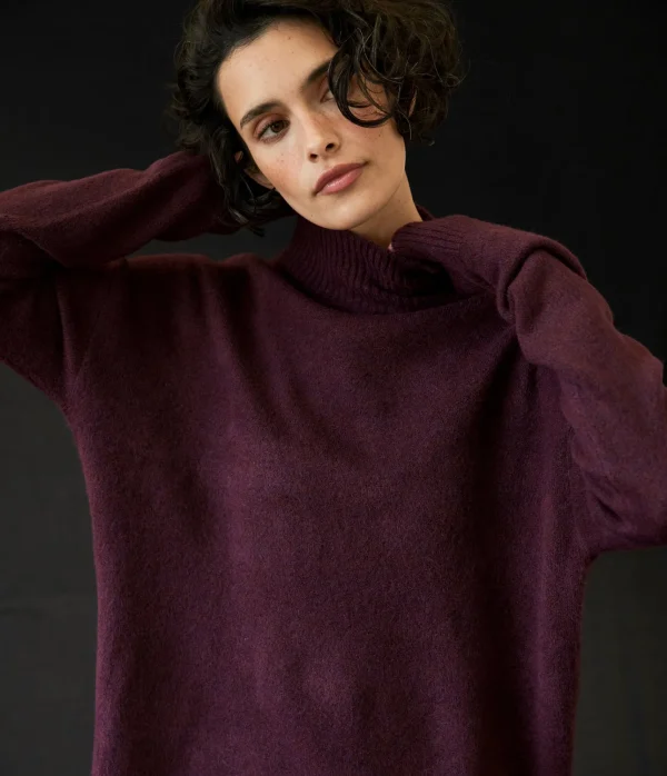 Michael Stars Effy Turtleneck Sweater- Sweaters & Cardigans