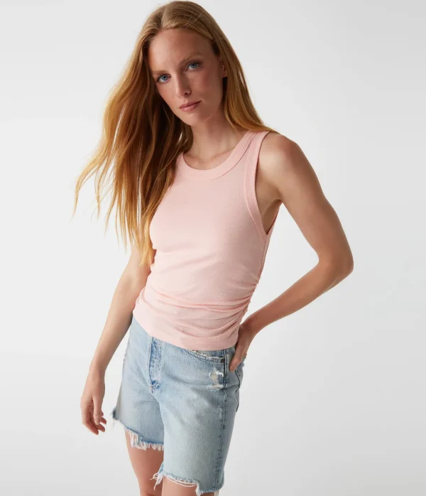 Michael Stars Ella Shine Tank- Tank Tops | Shine T-Shirts