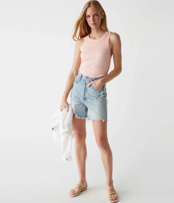 Michael Stars Ella Shine Tank- Tank Tops | Shine T-Shirts