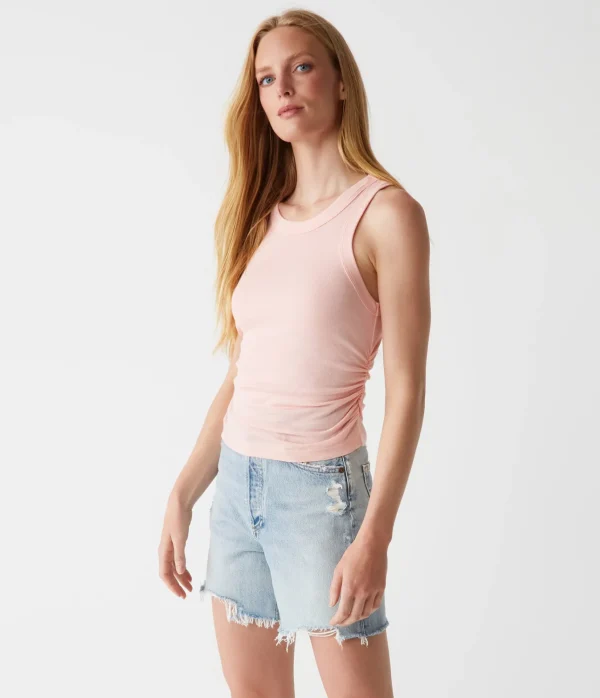 Michael Stars Ella Shine Tank- Tank Tops | Shine T-Shirts