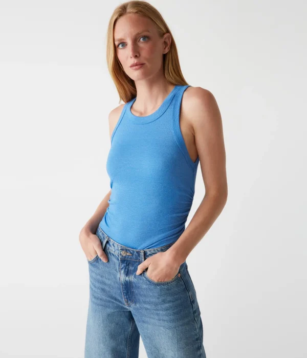 Michael Stars Ella Shine Tank- Tank Tops | Shine T-Shirts