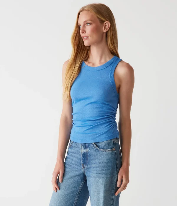 Michael Stars Ella Shine Tank- Tank Tops | Shine T-Shirts