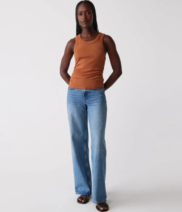 Michael Stars Ella Shine Tank- Tank Tops | Shine T-Shirts