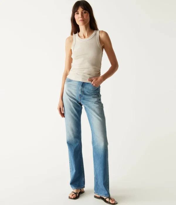 Michael Stars Ella Shine Tank- Tank Tops | Shine T-Shirts