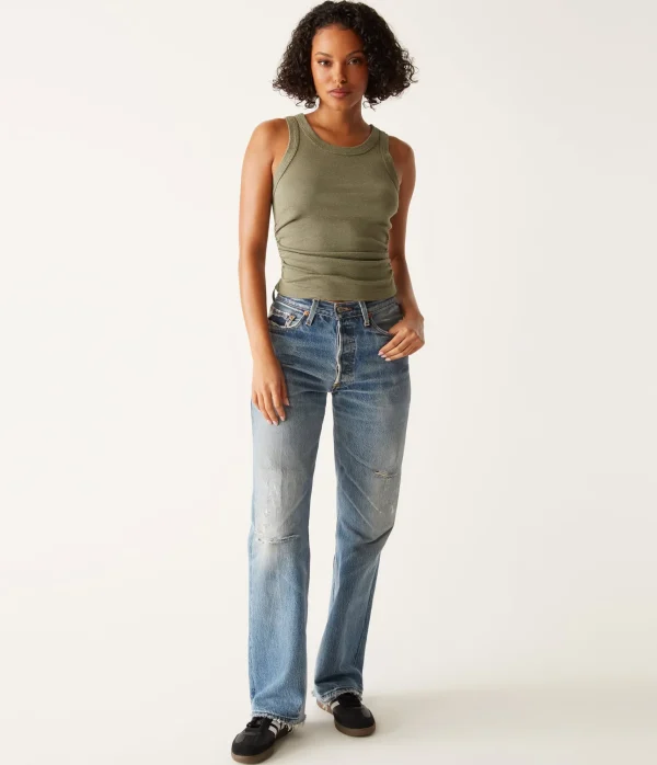 Michael Stars Ella Shine Tank- Tank Tops | Shine T-Shirts