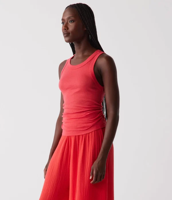 Michael Stars Ella Shine Tank- Tank Tops | Shine T-Shirts