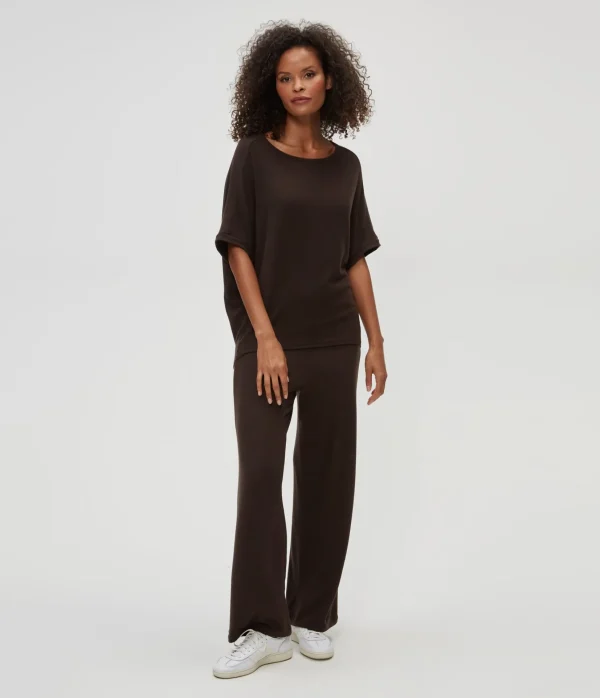 Michael Stars Ellie Elbow Sleeve Top- Loungewear