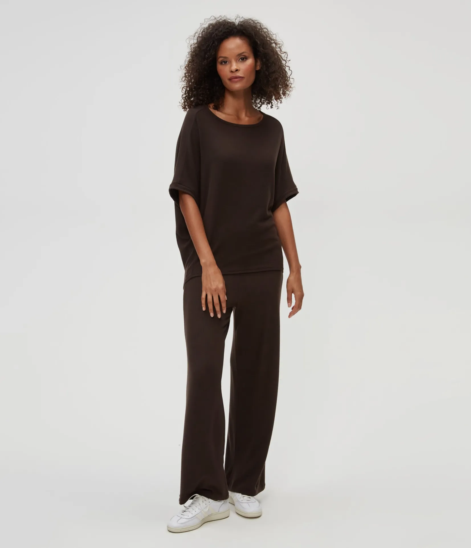 ellie_elbow_sleeve_top_1.webp Michael Stars Ellie Elbow Sleeve Top- Loungewear