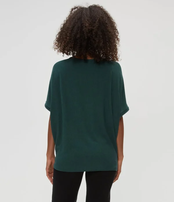 Michael Stars Ellie Elbow Sleeve Top- Loungewear