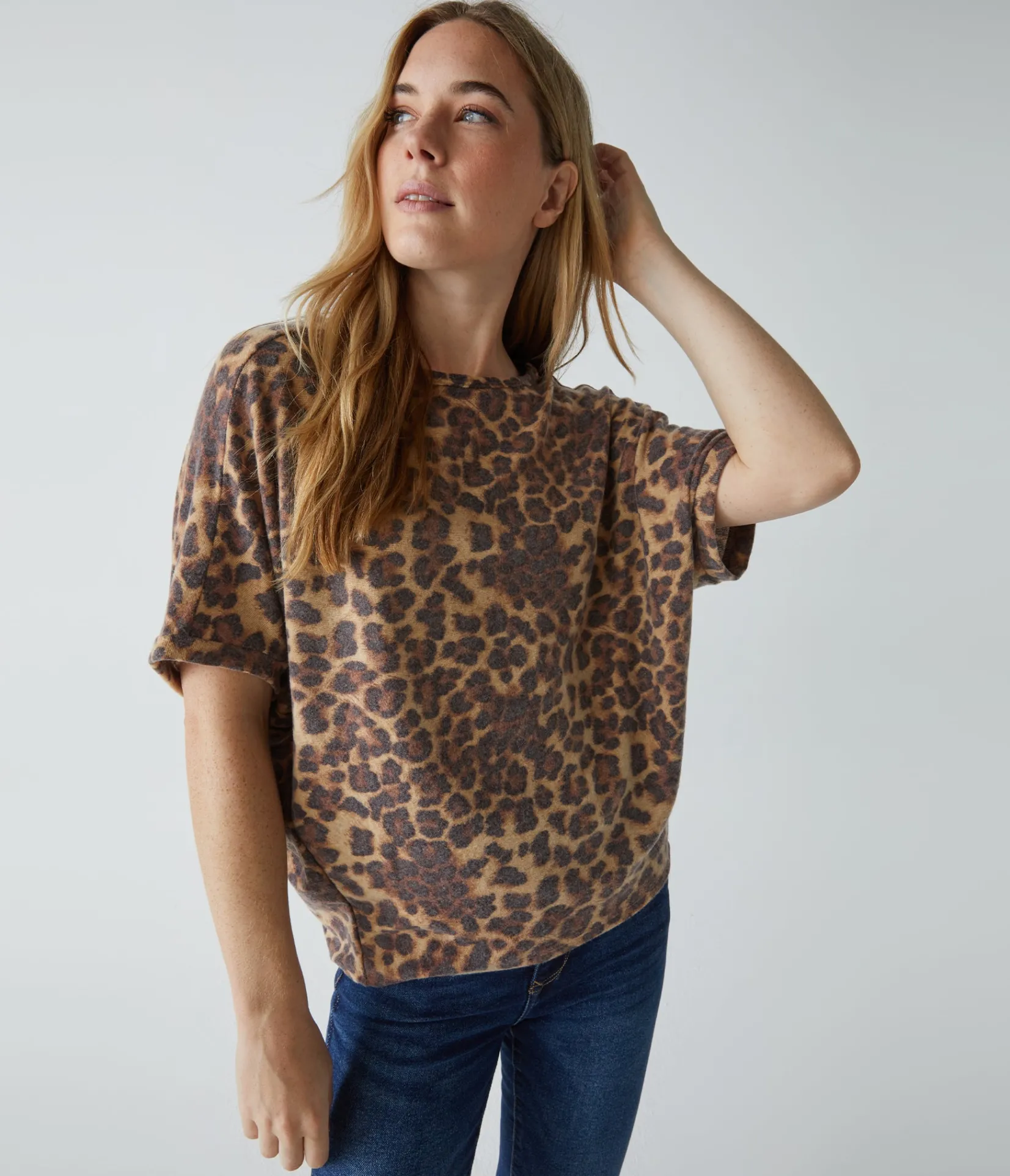 ellie_elbow_sleeve_top_13.webp Michael Stars Ellie Elbow Sleeve Top- Loungewear