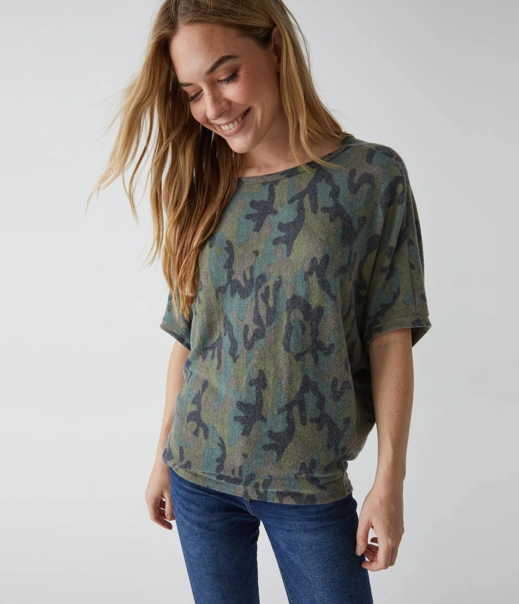 ellie_elbow_sleeve_top_16.webp Michael Stars Ellie Elbow Sleeve Top- Loungewear
