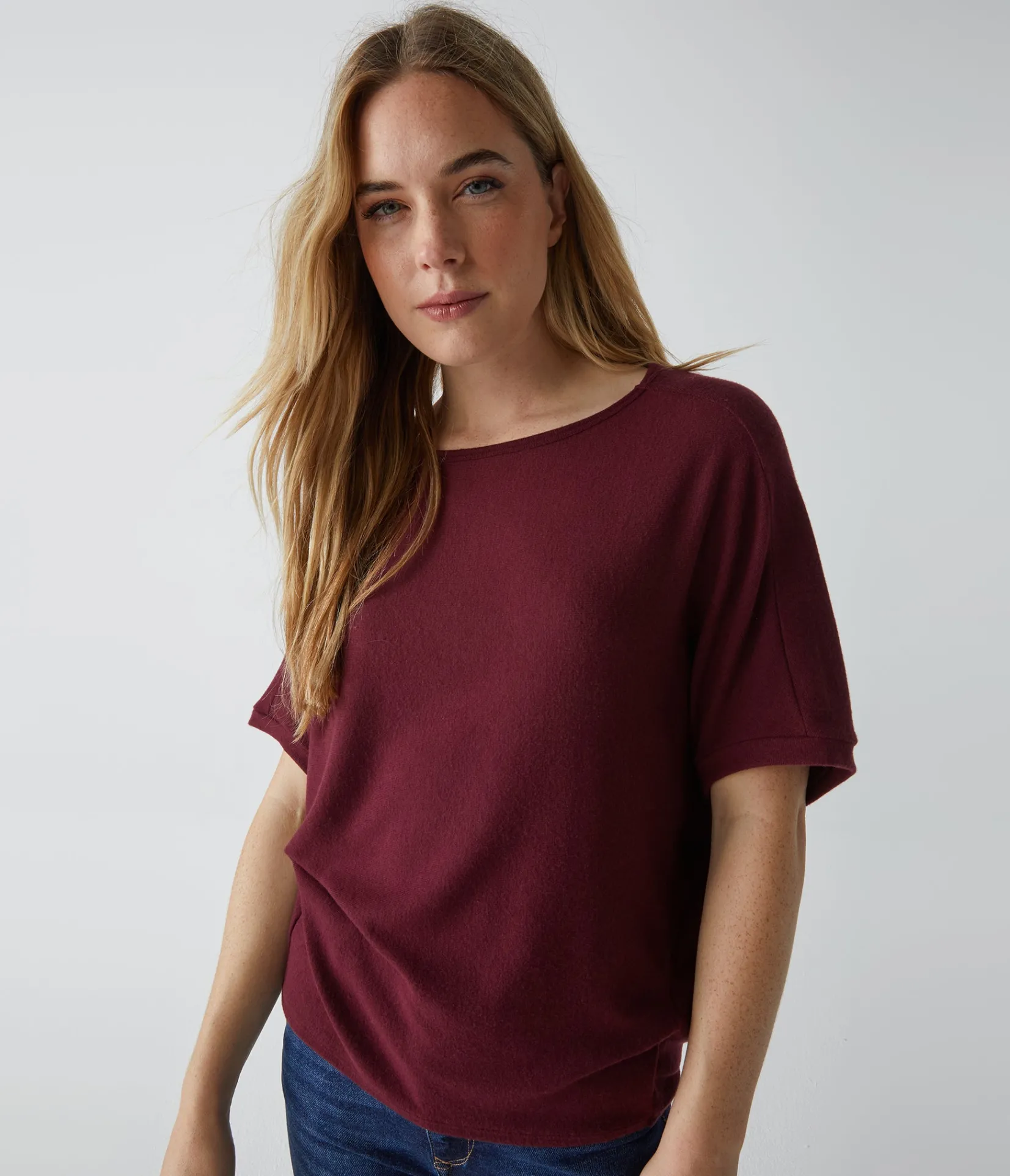 ellie_elbow_sleeve_top_20.webp Michael Stars Ellie Elbow Sleeve Top- Loungewear