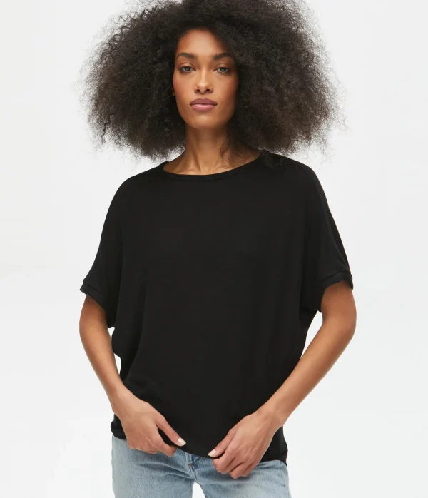 Michael Stars Ellie Elbow Sleeve Top- Loungewear
